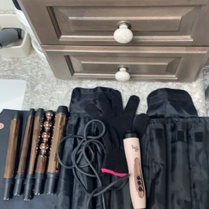 L’Ange LE Cinq  5 piece wand set w/ case